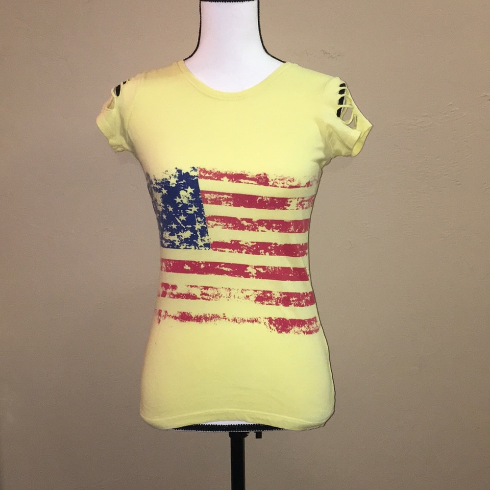 American Flag Tee